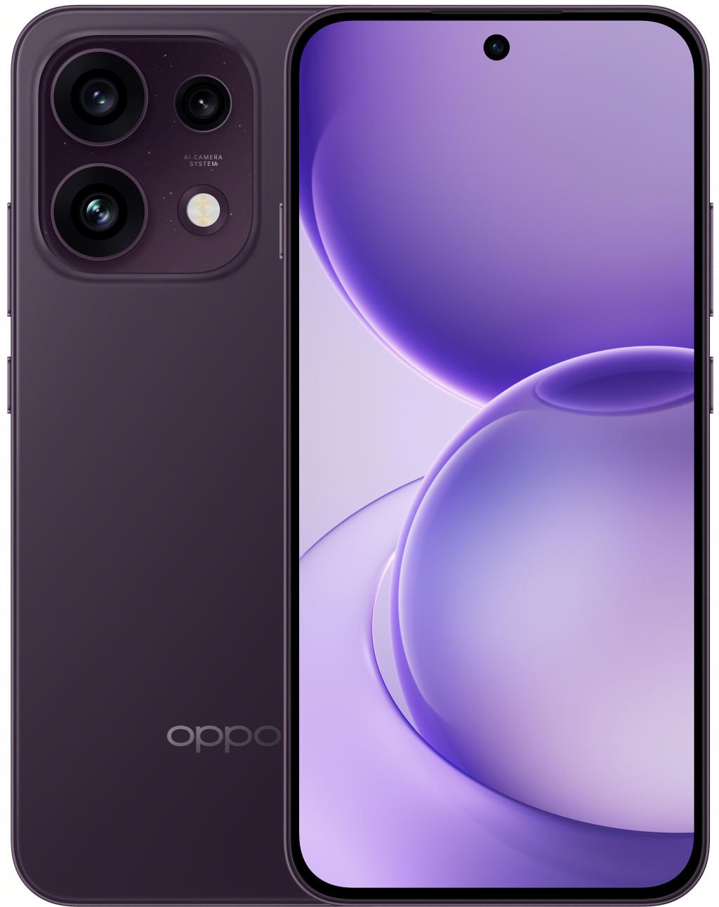 Смартфон Oppo Reno 16 FS 5G 8/512GB Purple Black